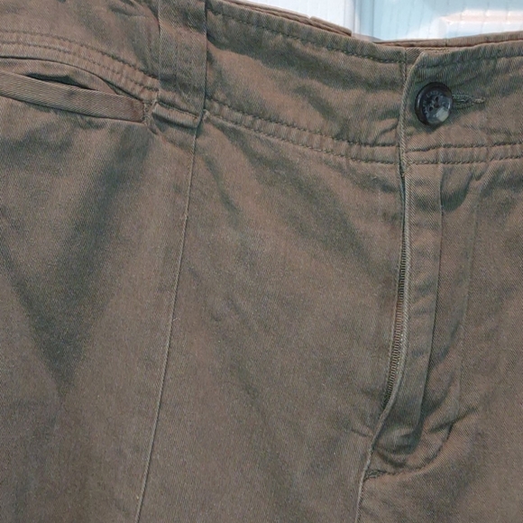 Ralph Lauren 16 Khaki Green Cargo Capris - Picture 3 of 9